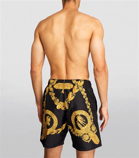 versace men's swim shorts